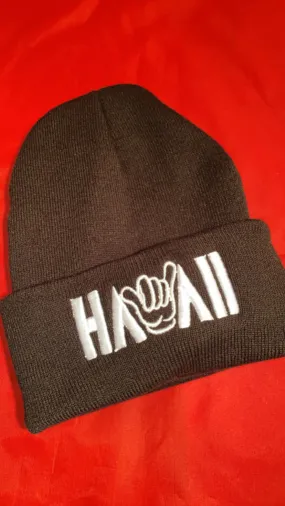 Hawaii Shaka Long Beanies