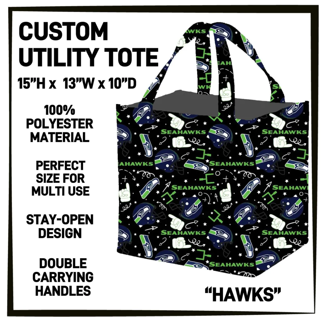 Hawks Utility Tote