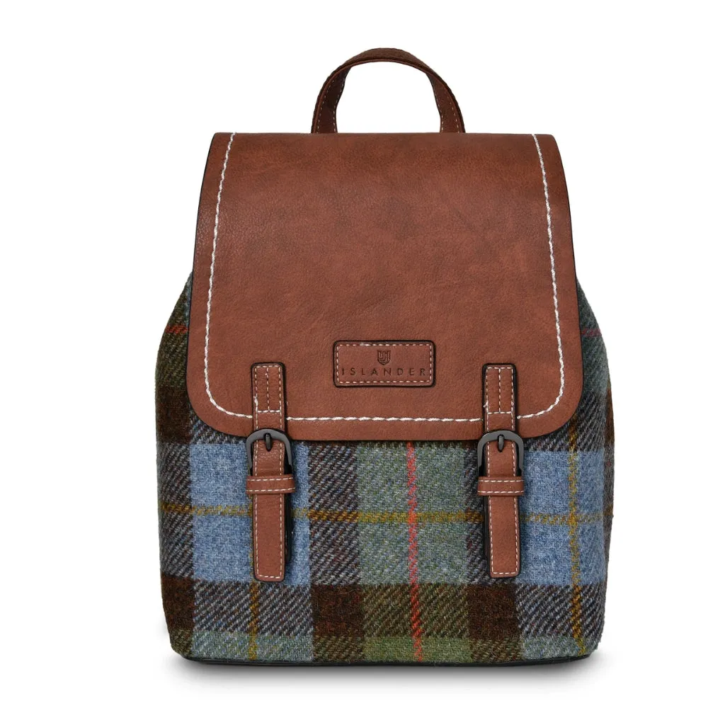 Islander Large Jura Backpack with Harris Tweed