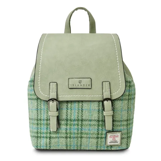 Islander Large Jura Backpack with Harris Tweed