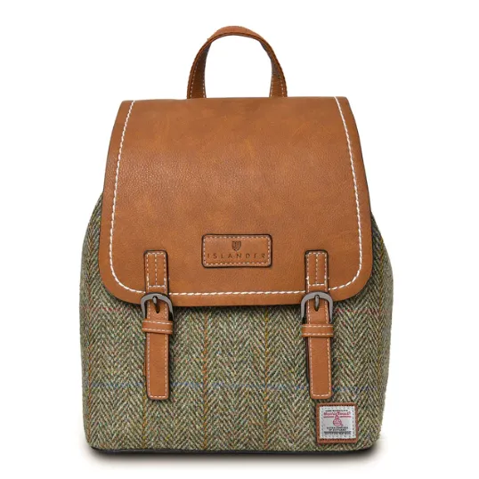 Islander Large Jura Backpack with Harris Tweed