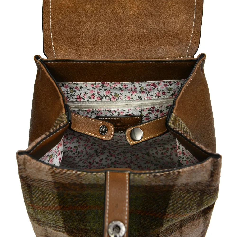 Islander Large Jura Backpack with Harris Tweed