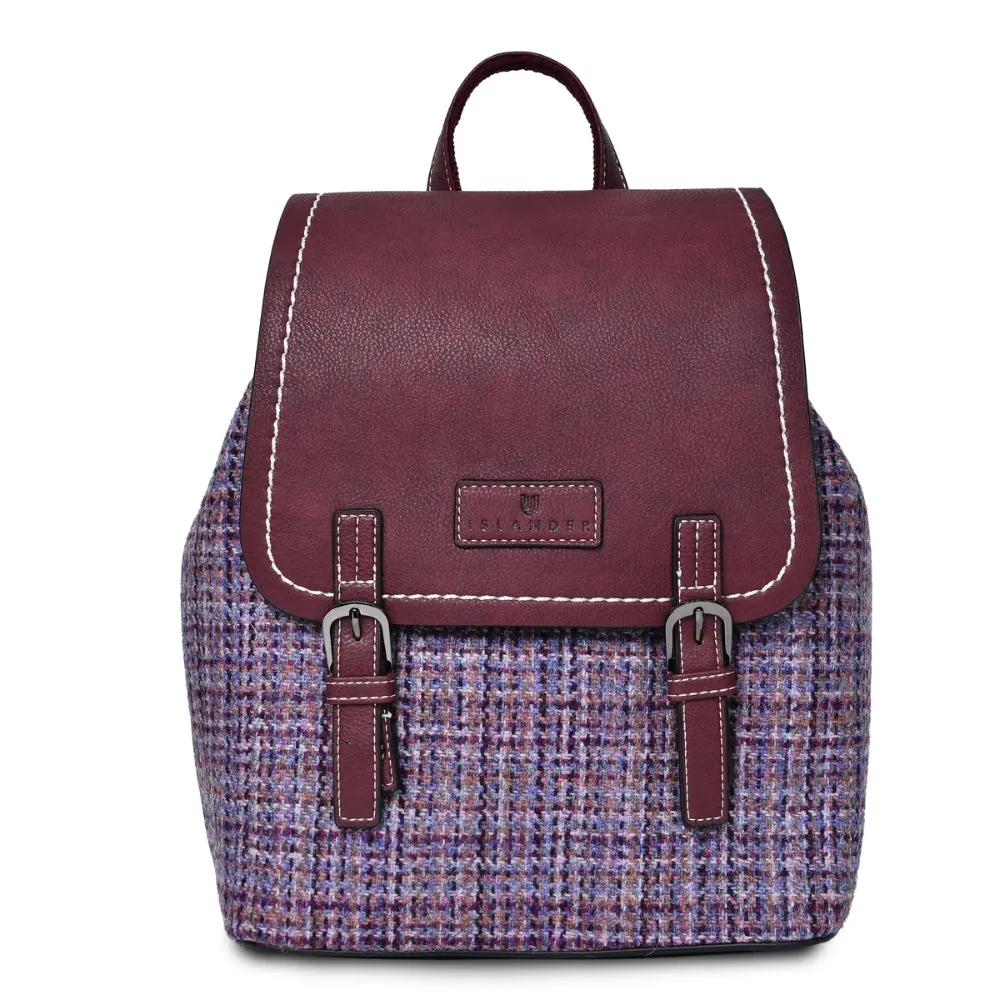 Islander Large Jura Backpack with Harris Tweed