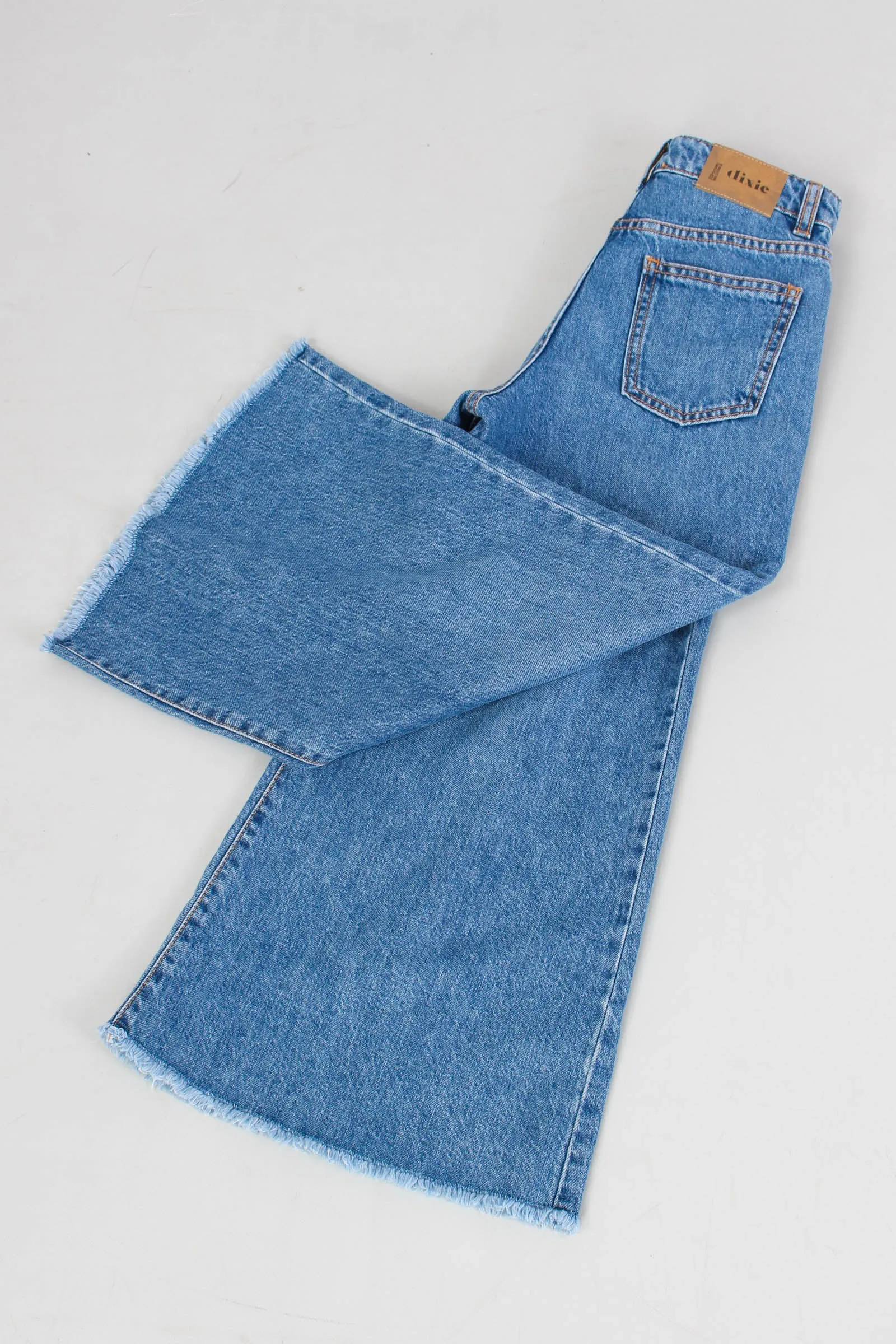 Jeans Palazzo Blu Denim