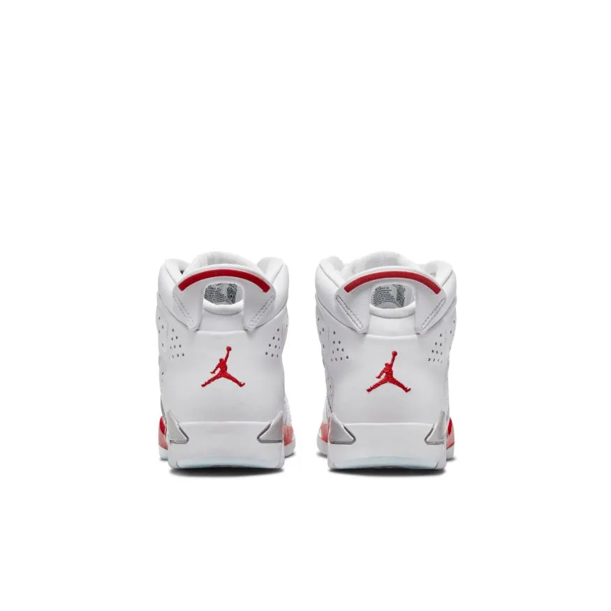 Jordan 6-17-23 (PS) - WHITE/UNIVERSITY RED-MTLC PLATINUM