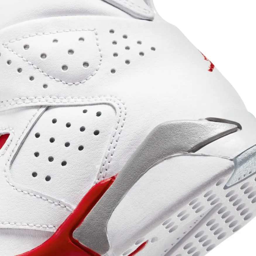 Jordan 6-17-23 (PS) - WHITE/UNIVERSITY RED-MTLC PLATINUM