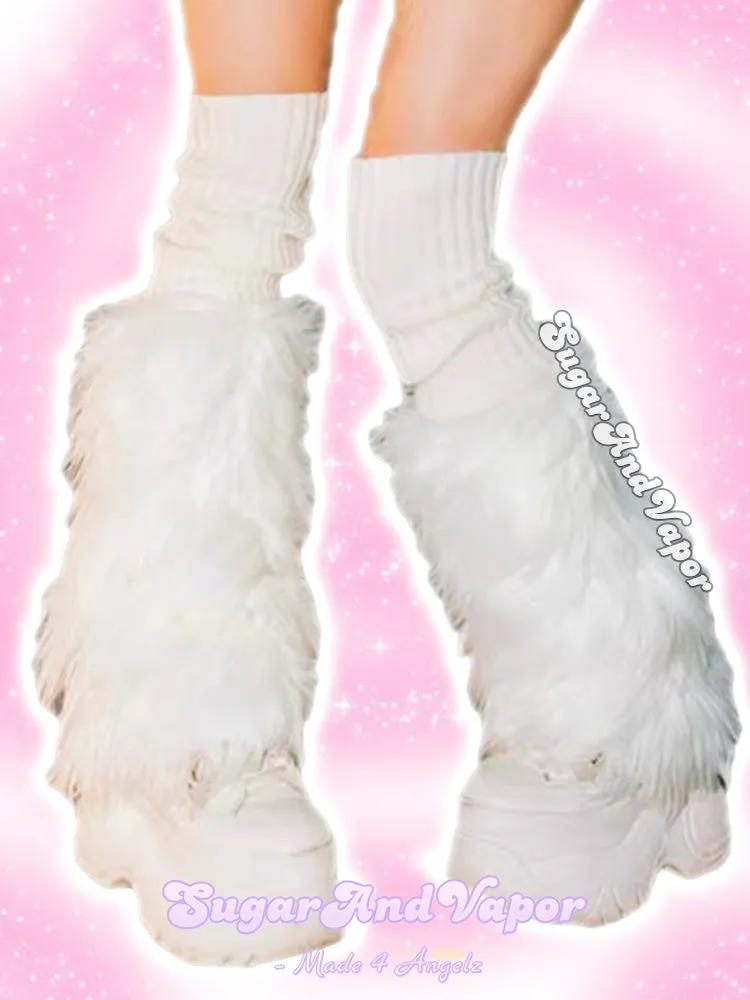 Kawaii Thigh High Knitted Leg Warmers