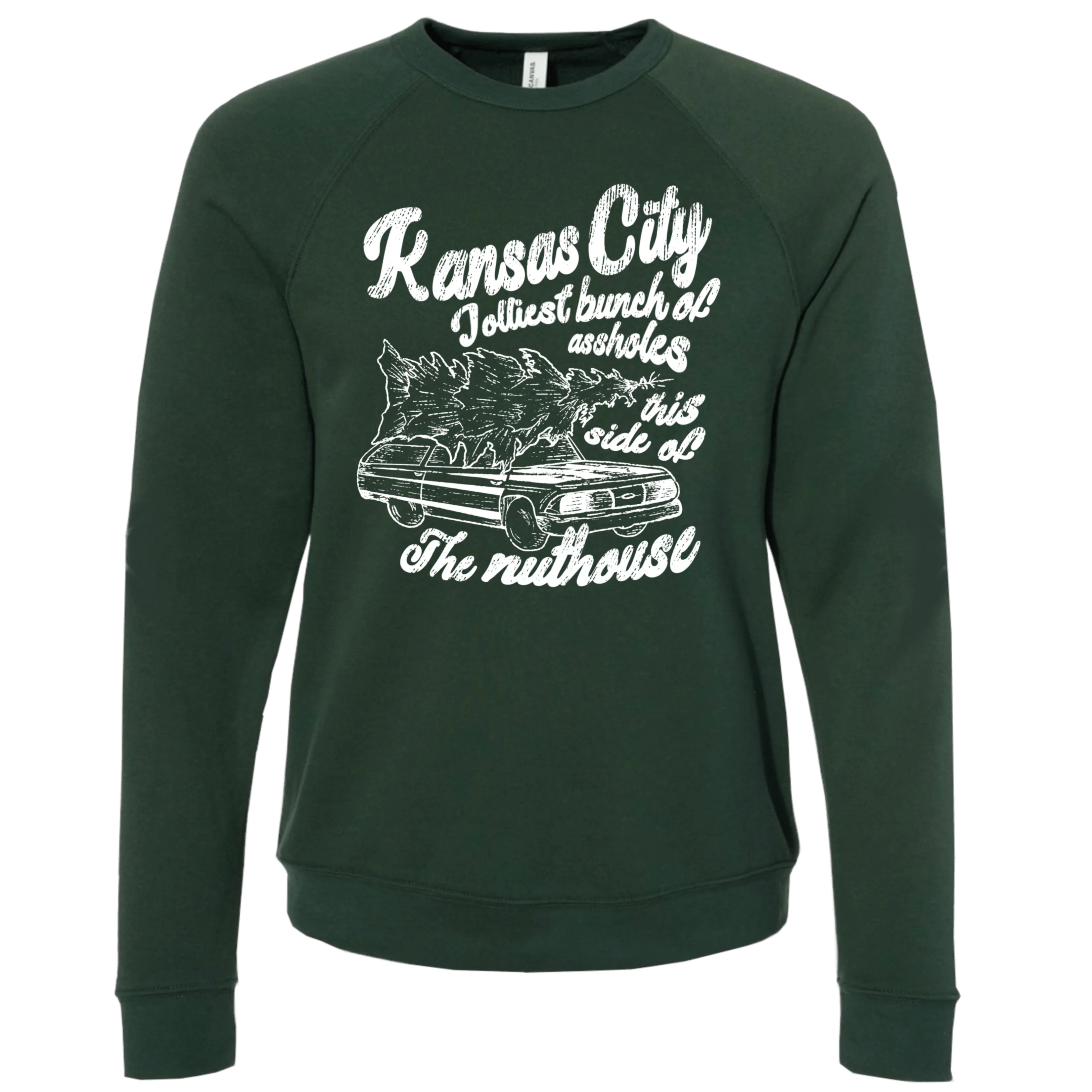 KC A Holes Sweatshirt - Green