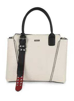 Leslie White Handbag