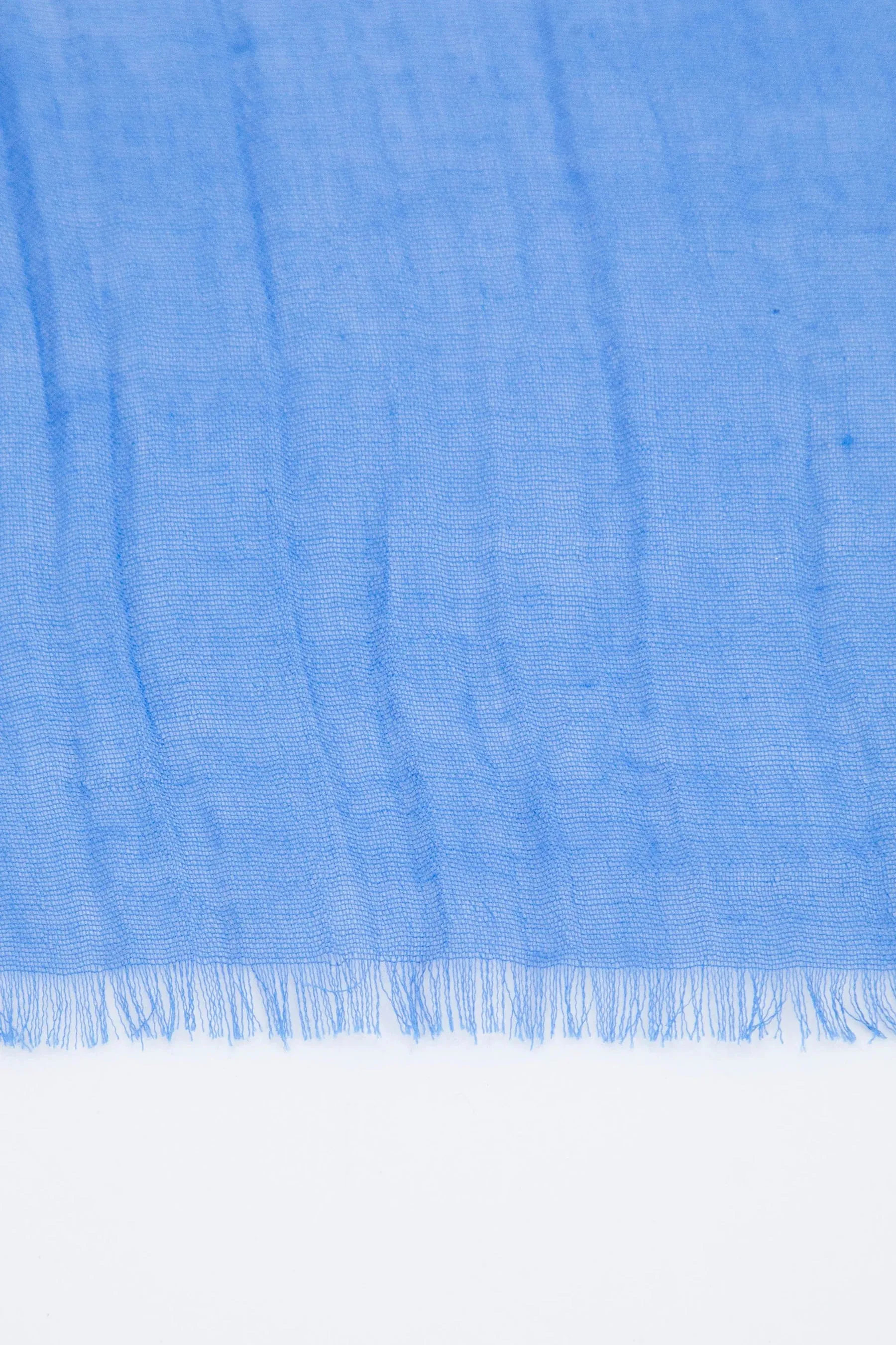 Lightweight Electric Blue Scarf