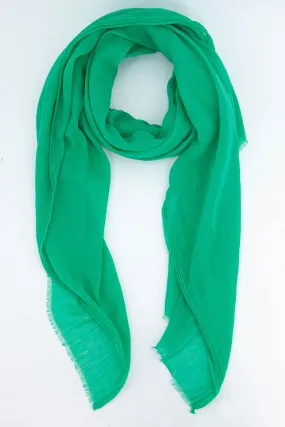 Lightweight Green Scarf