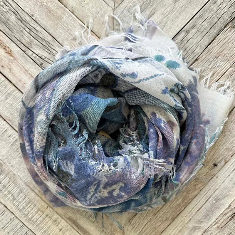 Lightweight Watercolor Scarf