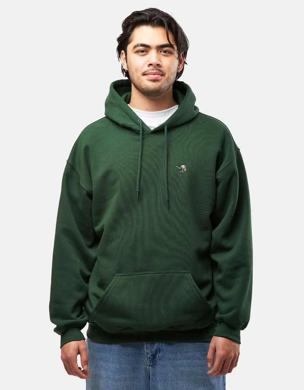 Magenta Jazz Pullover Hoodie - Green