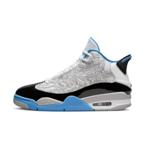 Men's Air Jordan Dub Zero - WHITE/ CAROLINA-BLUE