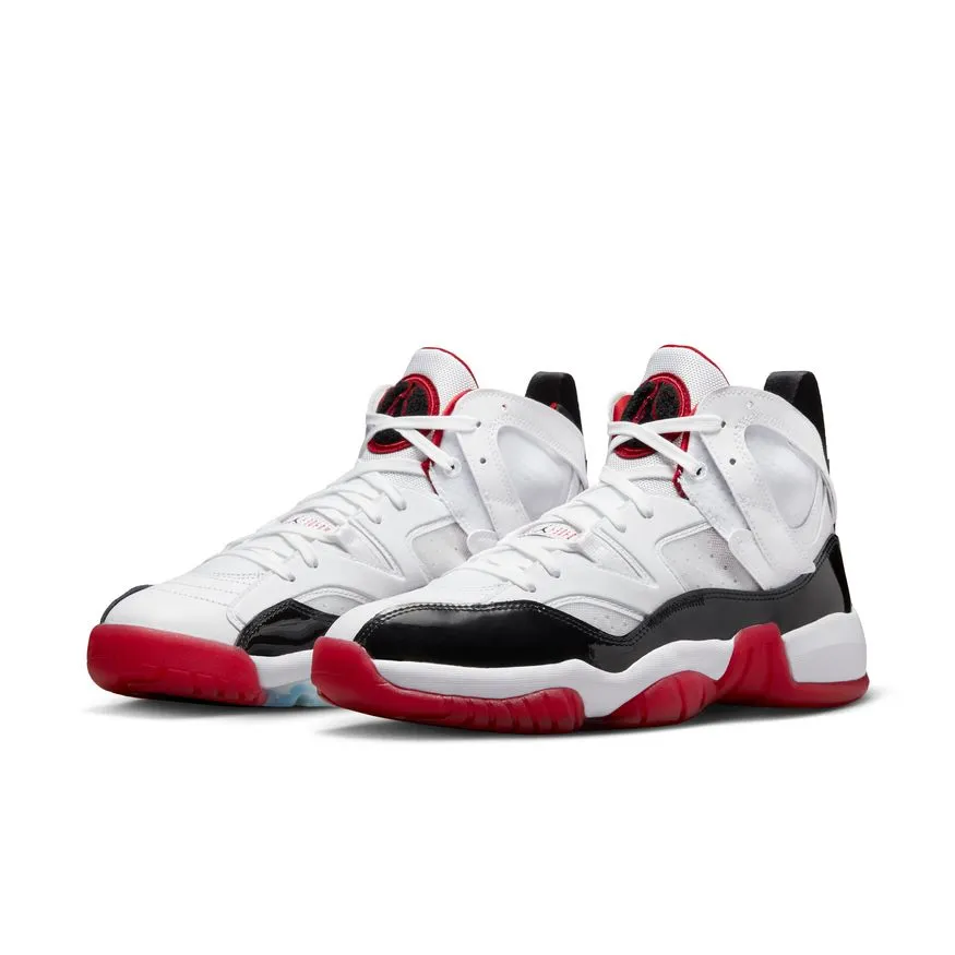 Men's Jumpman Two Trey - WHITE/BLACK-GYM RED