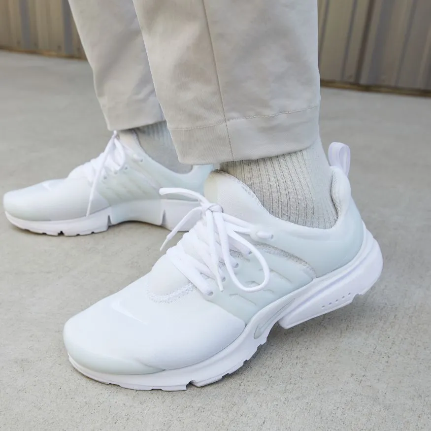 Men's Nike Air Presto - WHITE/PURE PLATINUM