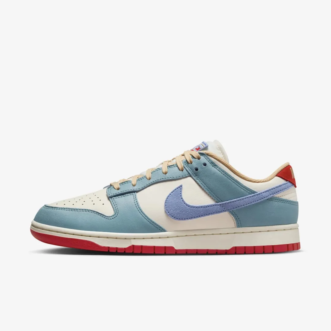 Men's Nike Dunk Low - PALE IVORY/ROYAL PULSE-DENIM TURQ