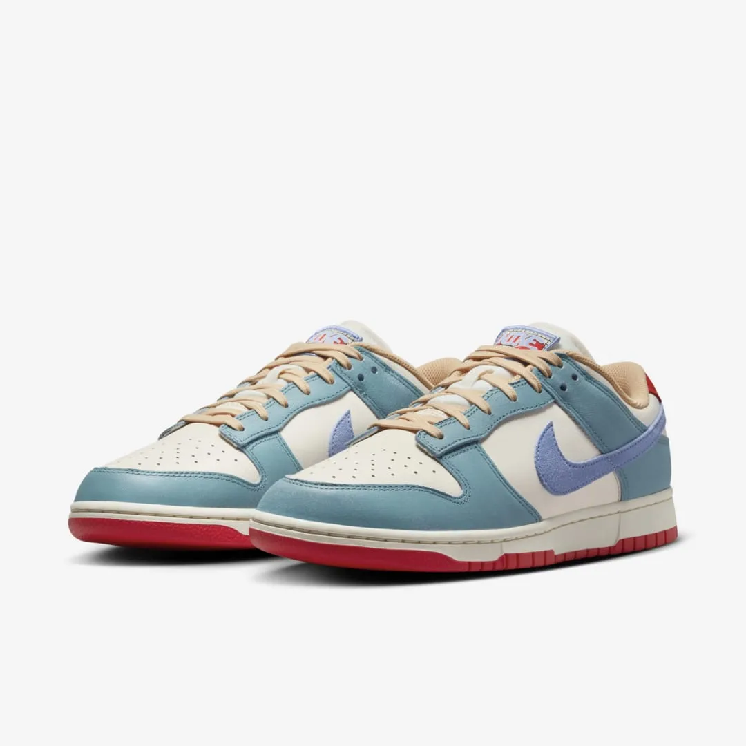 Men's Nike Dunk Low - PALE IVORY/ROYAL PULSE-DENIM TURQ