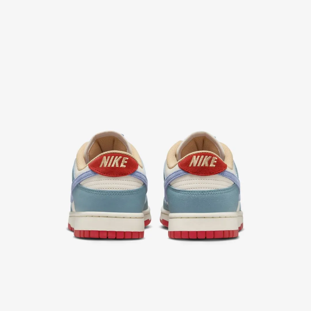 Men's Nike Dunk Low - PALE IVORY/ROYAL PULSE-DENIM TURQ