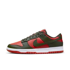 Men's Nike Dunk Low Retro-MYSTIC RED/CARGO KHAKI-MYSTIC RED-WHITE