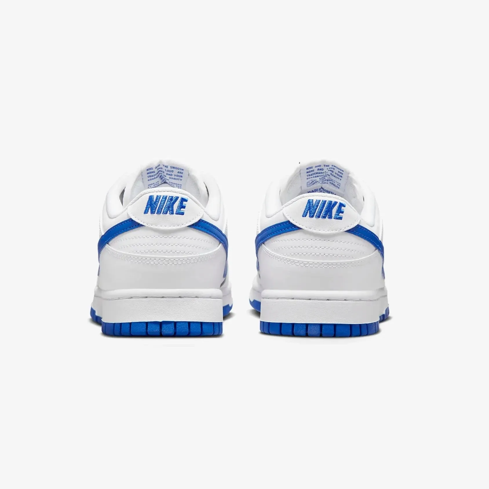 Men's Nike Dunk Low Retro - White/Hyper Royal