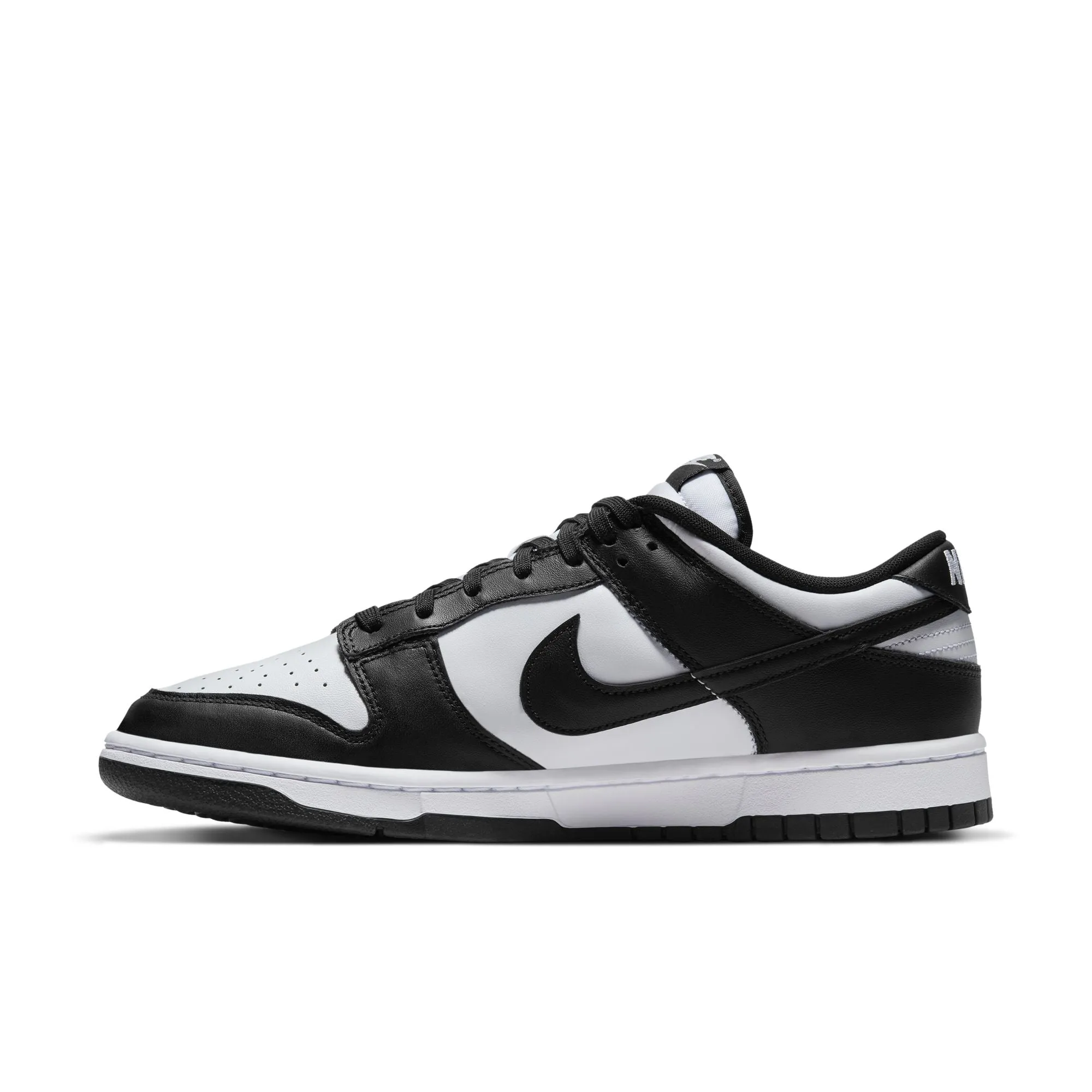 Men's Nike Dunk Low Retro- WHITE/BLACK-WHITE