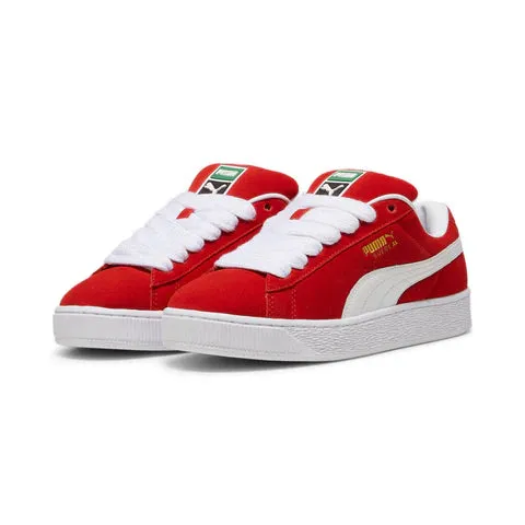 Men's Puma Suede Xl - RED/WHITE