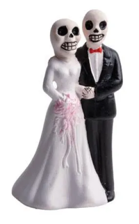 Mexican Pottery Wedding Skeletons