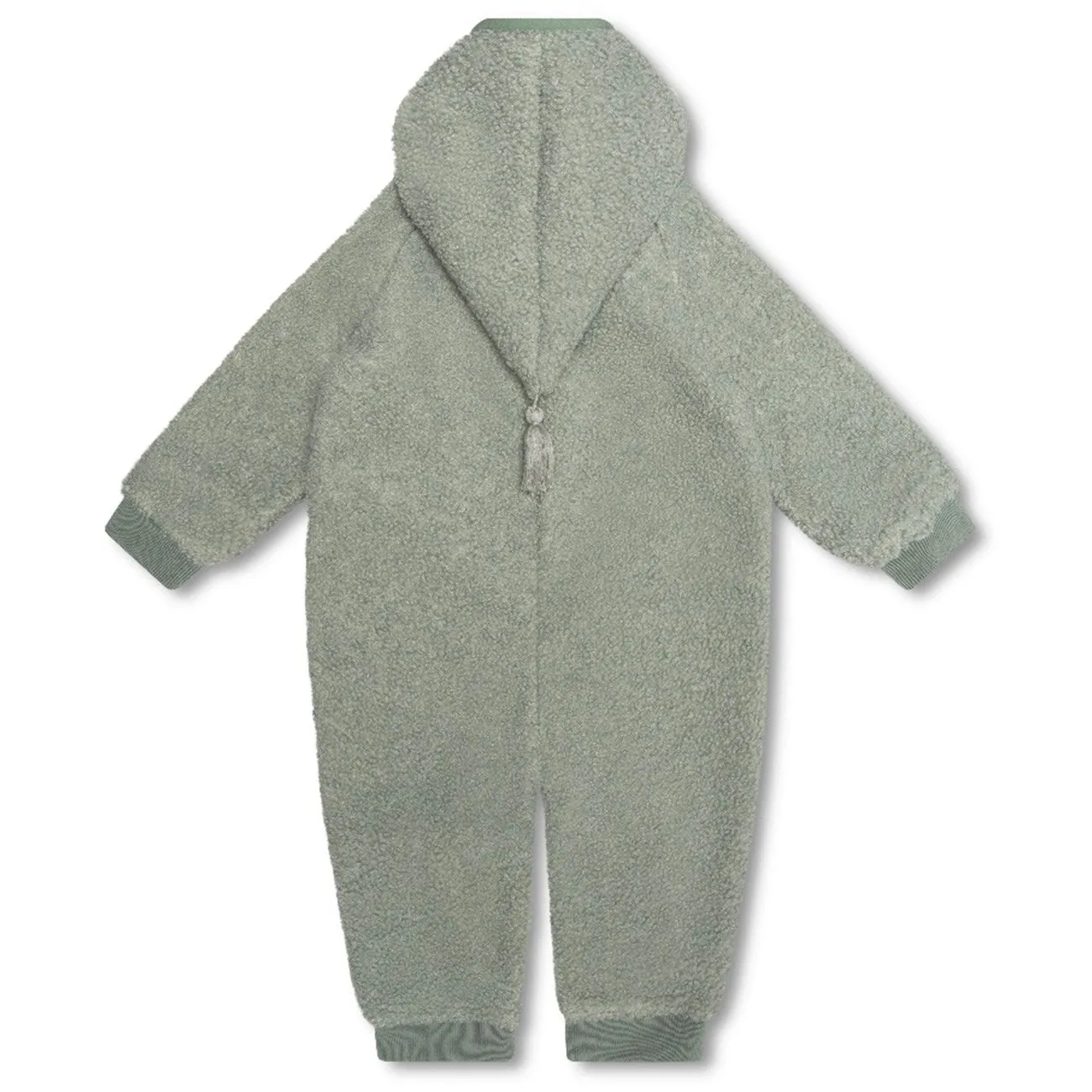 Mini A ture Pale Green Adel Teddy Fleece Full suit