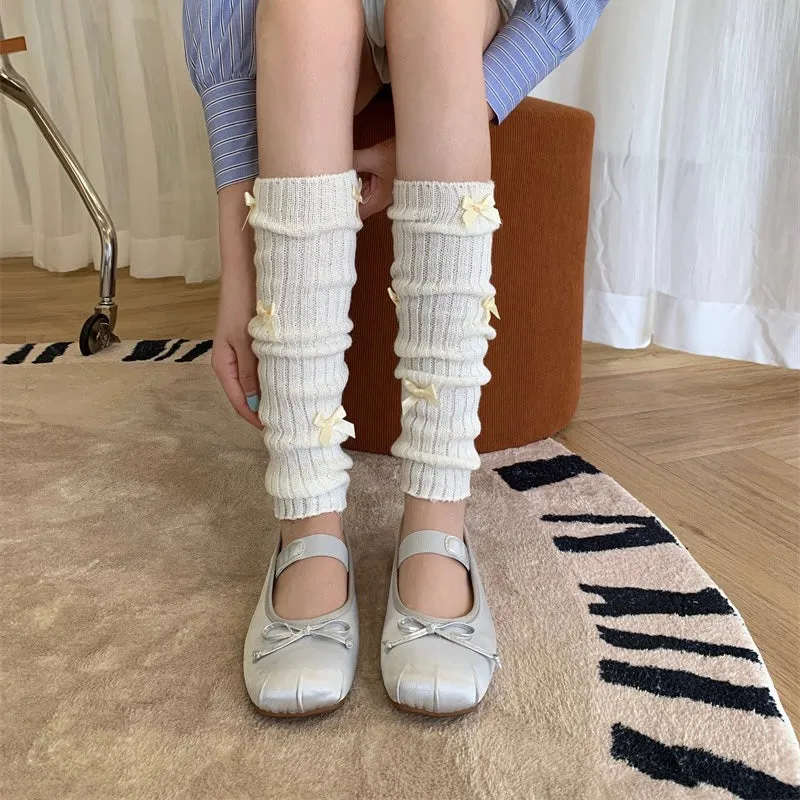 Mini Ribbon Leg Warmers