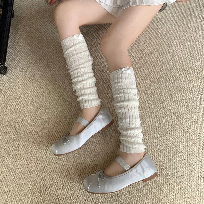 Mini Ribbon Leg Warmers