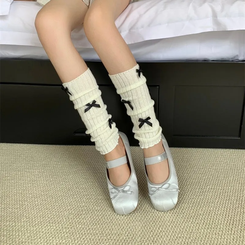 Mini Ribbon Leg Warmers