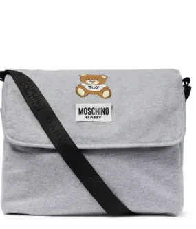 Moschino Diaper Bag Grey