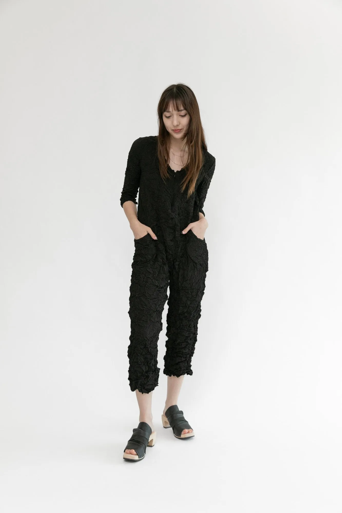 Moth Boiler Suit | Silky Black