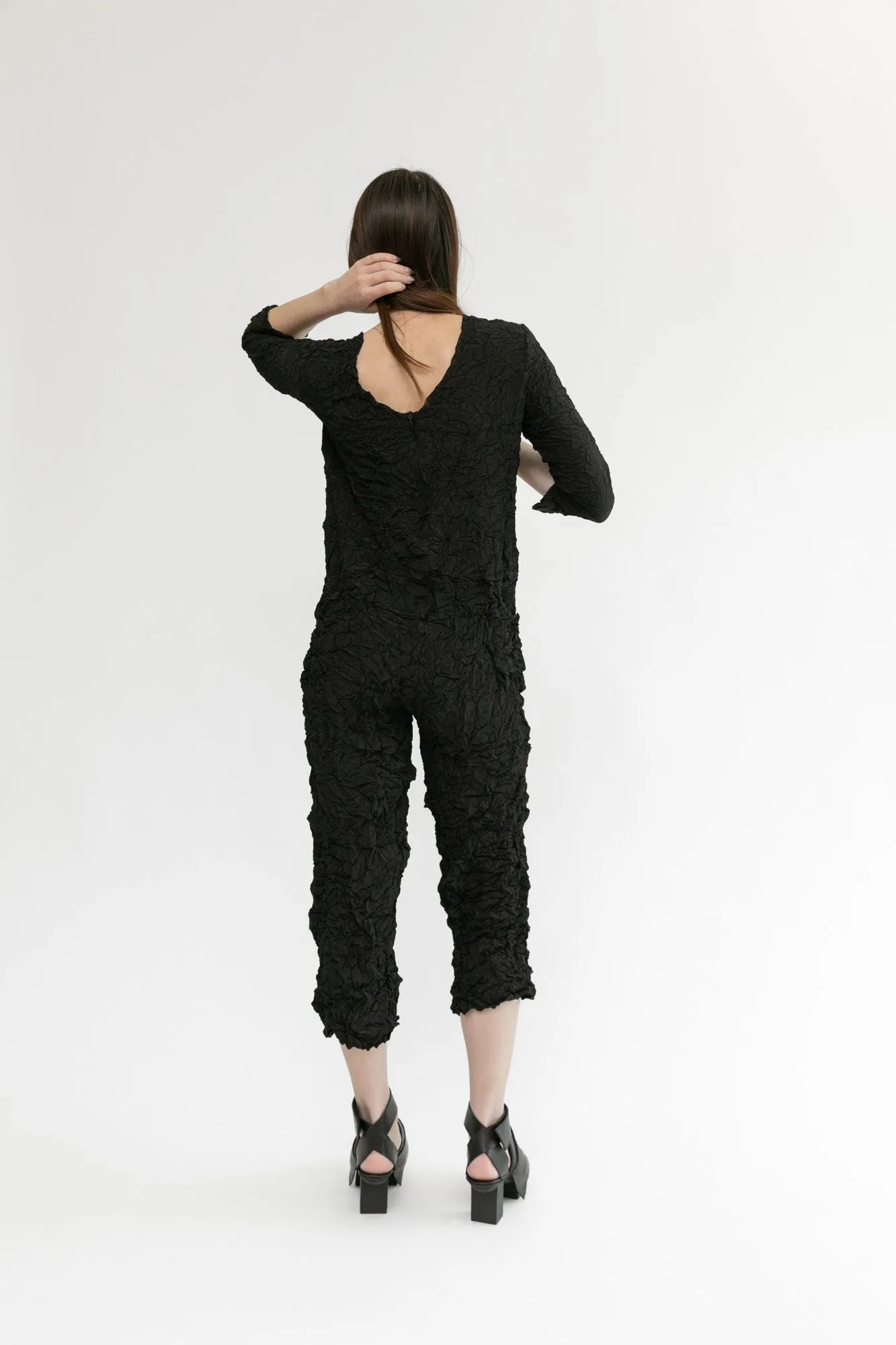 Moth Boiler Suit | Silky Black