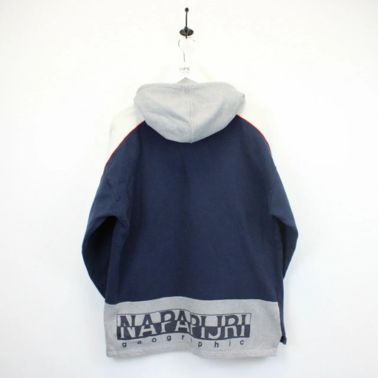 NAPAPIJRI Hoodie Navy Blue | Medium