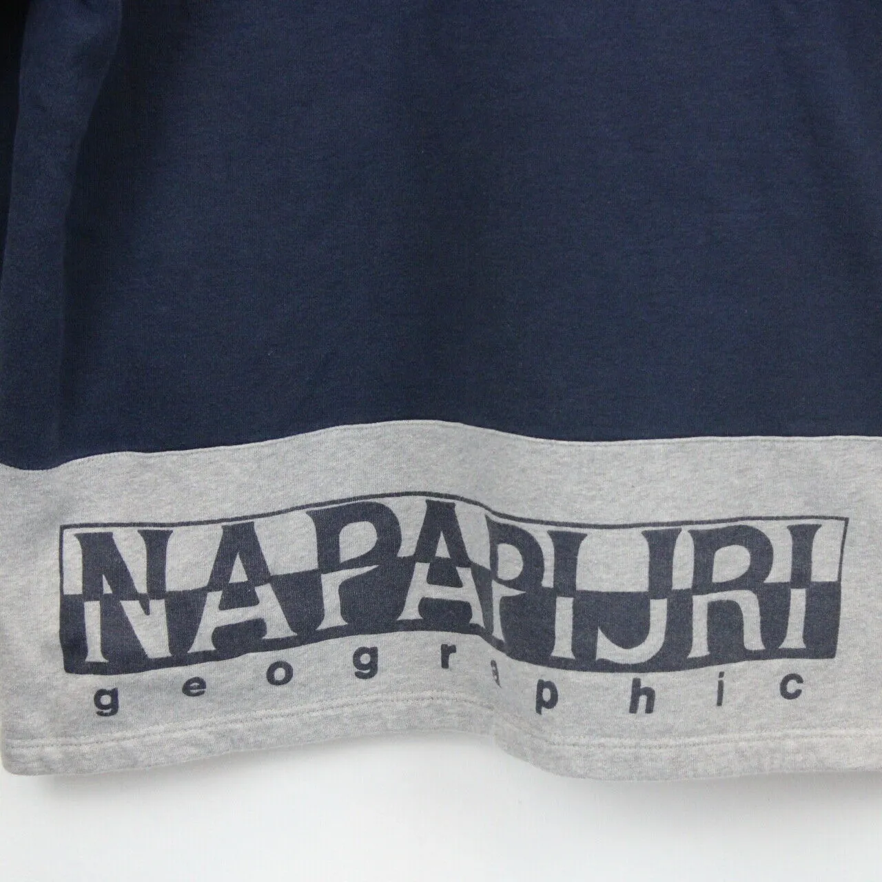 NAPAPIJRI Hoodie Navy Blue | Medium