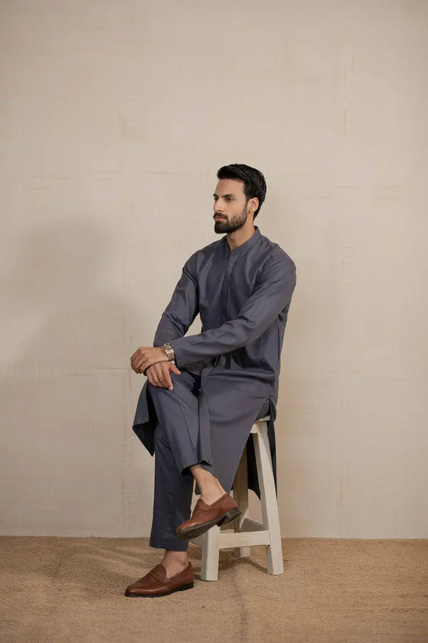 Naqsh by Nishat Men's Unstitched Cotton Fabric 2Pc Suit - 42309035