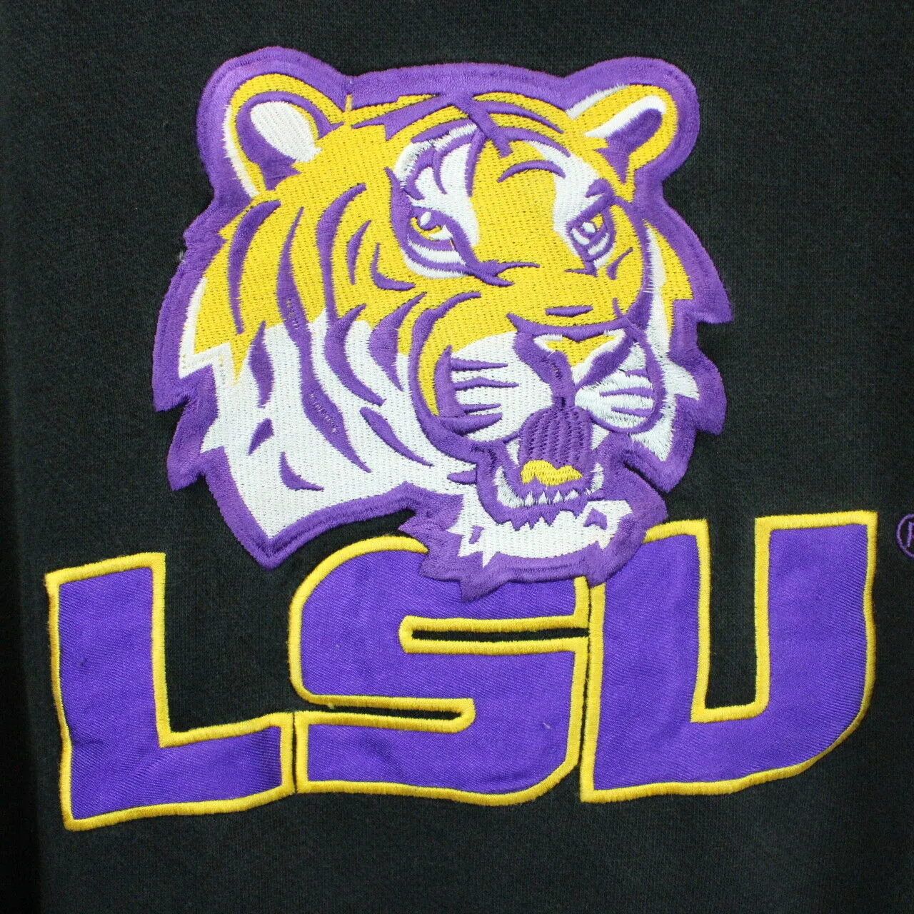 NCAA LSU TIGERS Hoodie Black | Medium