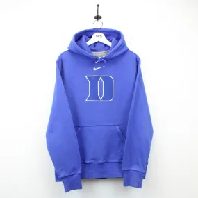 NCAA NIKE 00s DUKE BLUE DEVILS Hoodie Blue | Large