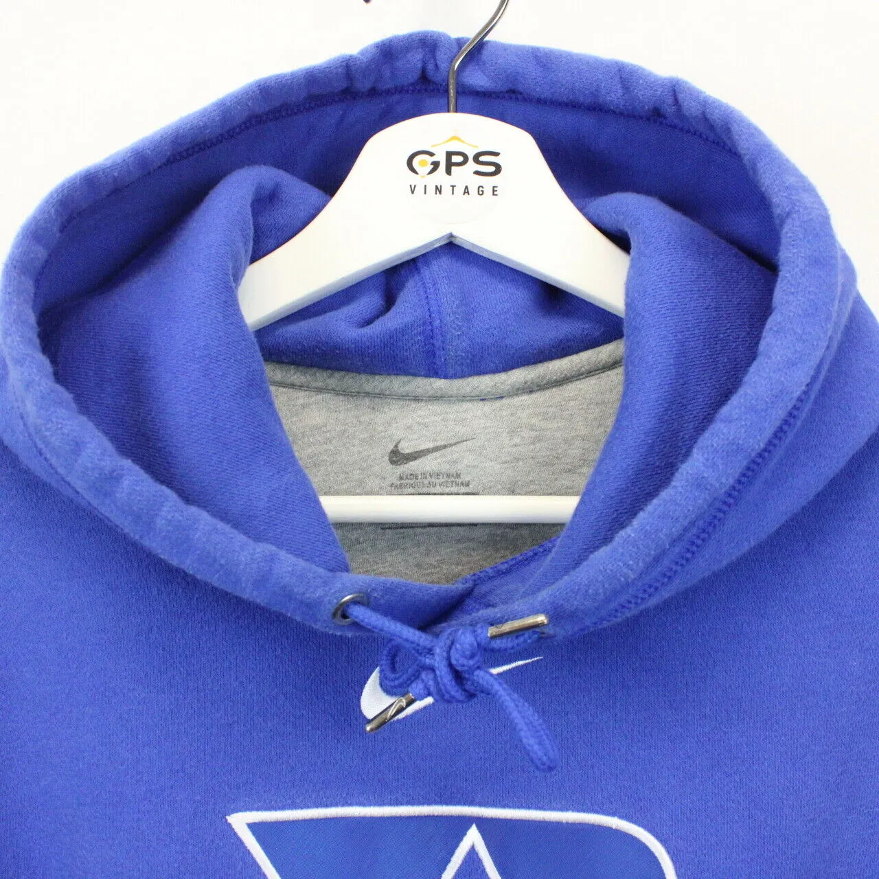 NCAA NIKE 00s DUKE BLUE DEVILS Hoodie Blue | Large