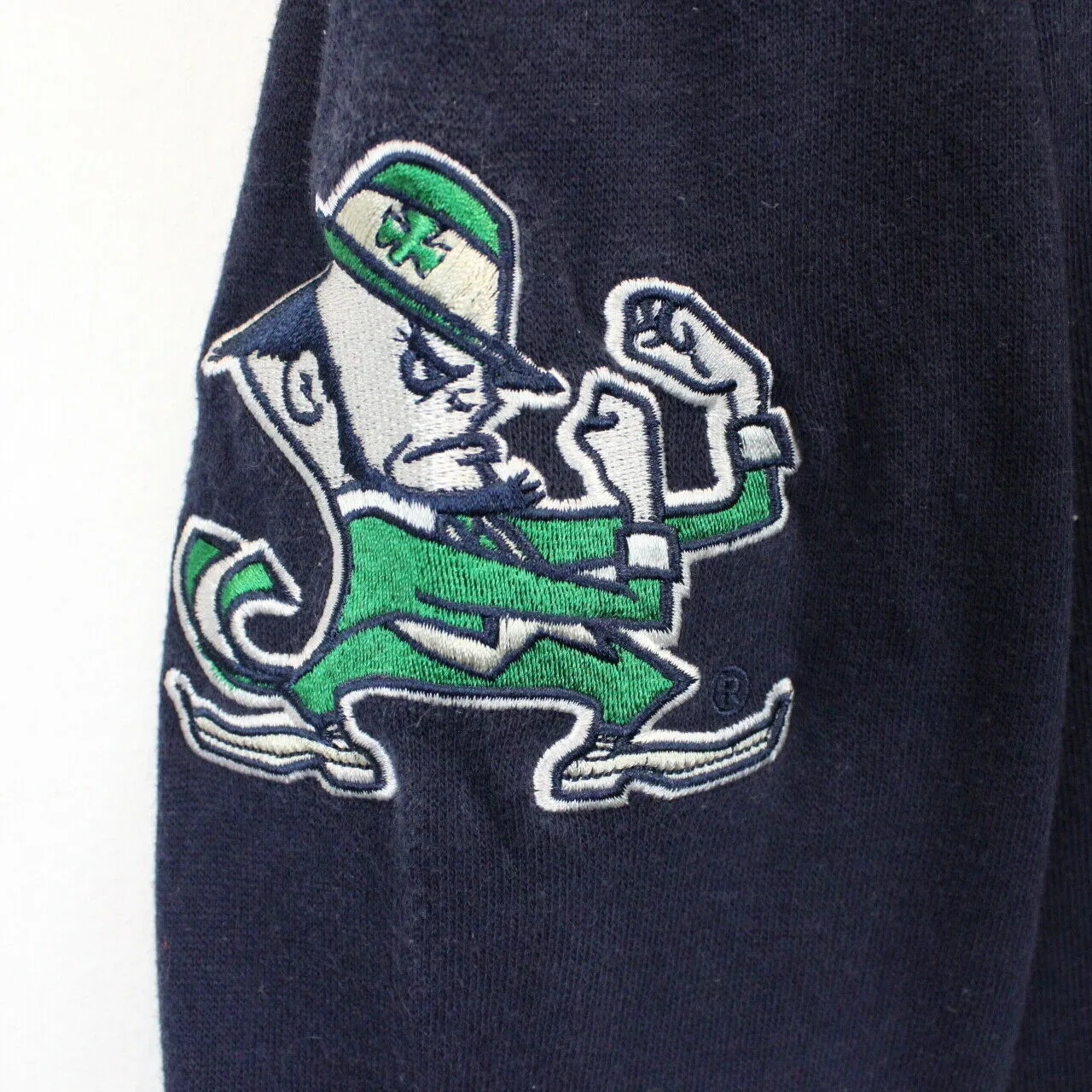 NCAA NOTRE DAME Fighting Irish Hoodie Navy Blue | Large