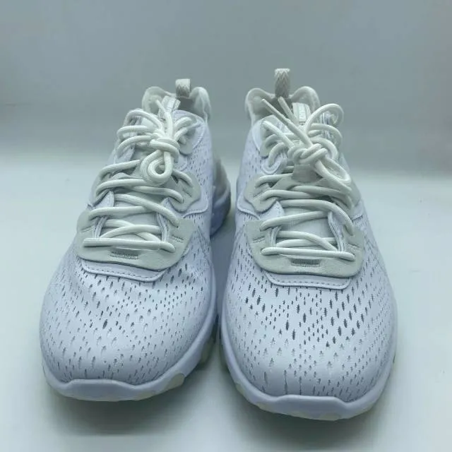 Niike react vision running shoes white grey cd4373-101 men's size 9