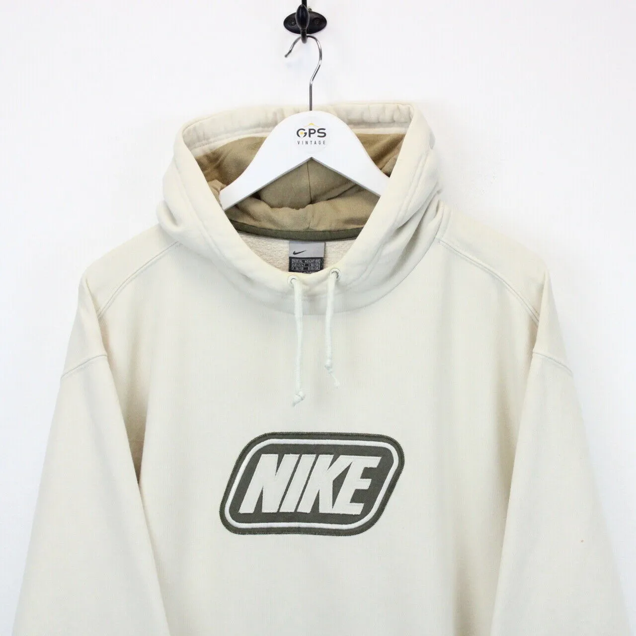 NIKE 00s Hoodie Cream | XL