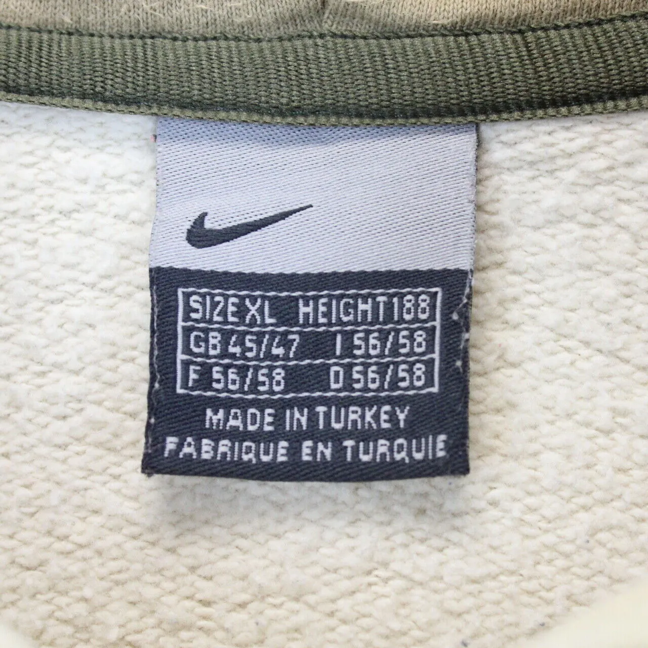 NIKE 00s Hoodie Cream | XL