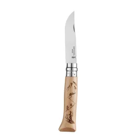 OPINEL - Engraved No 8 Alpine Adventures Hiking Knife