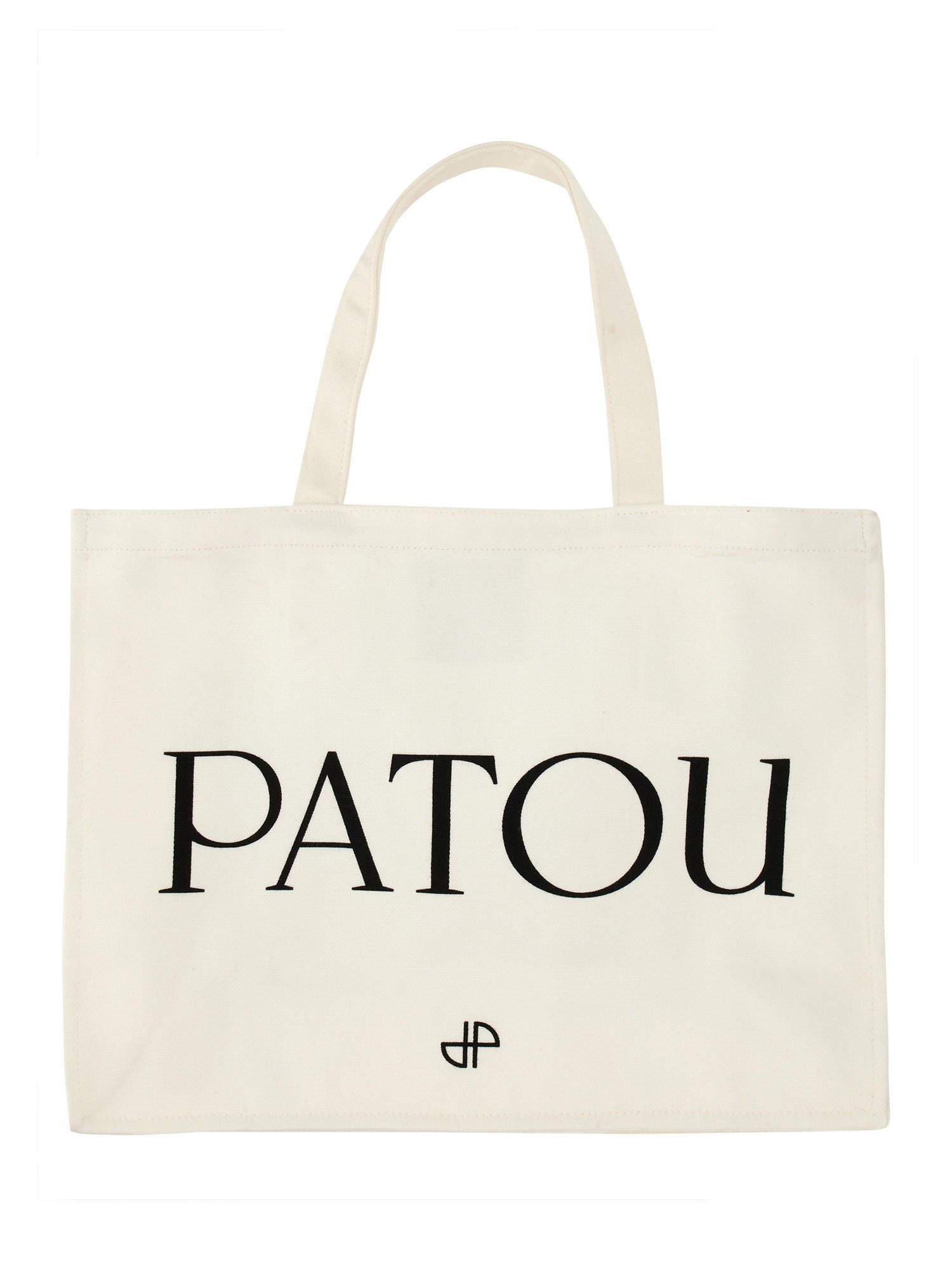 PATOU    LARGE COTTON TOTE BAG