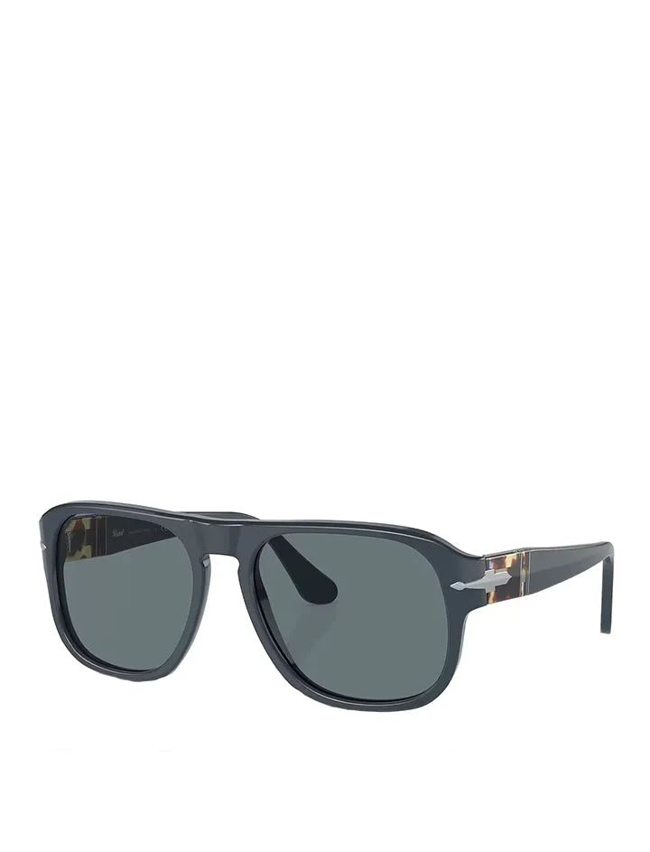 Persol Jean PO3310S Sunglasses Dusty Blue / Dark Blue Polar