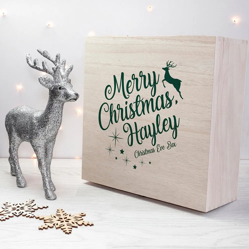 Personalised Rudolf Christmas Eve Box