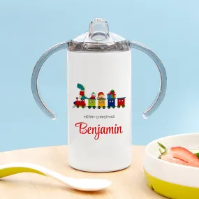 Personalised Train Kids Sippy Cup